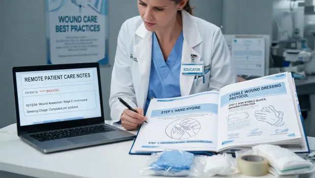 Wound care and remote care planning article